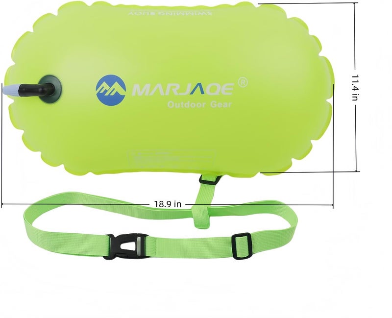 Shudyear Swim Buoy - Pull Buoy for Open Water,Lightweight and Brightly Colored - Image 2